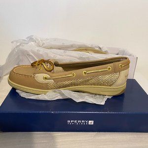 Sperry Women's Boat Shoes Angelfish Gold/Glitter 9M